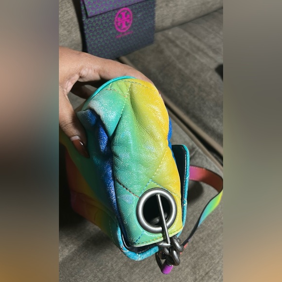 Kurt Geiger Multicolor Quilted Satchel - Picture 5 of 5